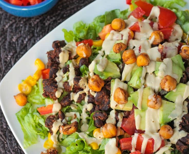 Roasted Chickpea Salad by parafit