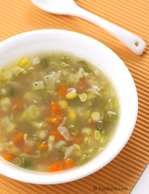 parafit vegetable soup recipe