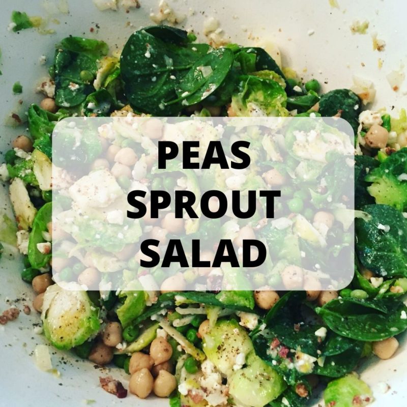peas sprout salat parafit