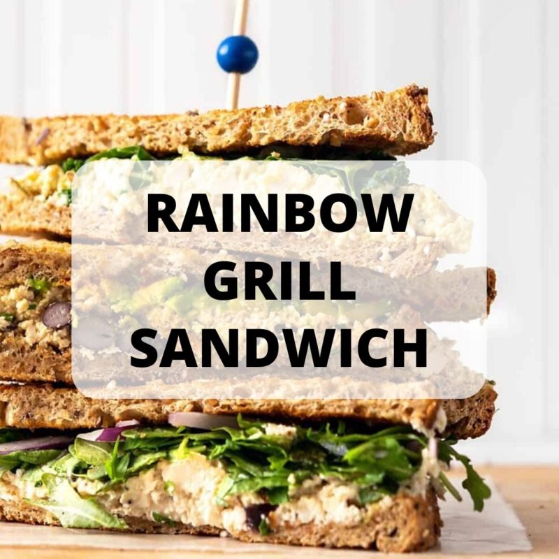 Rainbow grill sandwich parafit