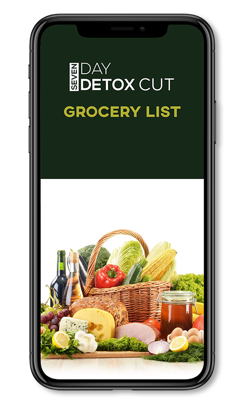 10 Days Detox Diet - Iphone X Template
