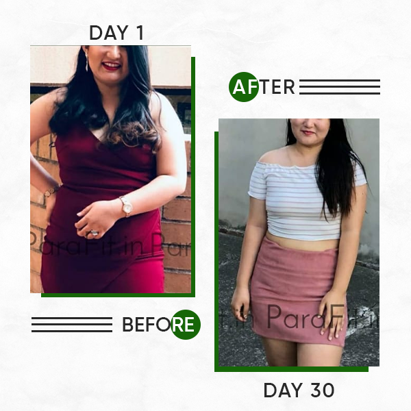 Successful weight loss in just 30 days
