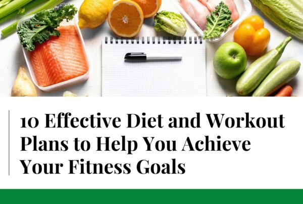 10 Effective Diet and Workout Plans to Help You Achieve Your Fitness Goals